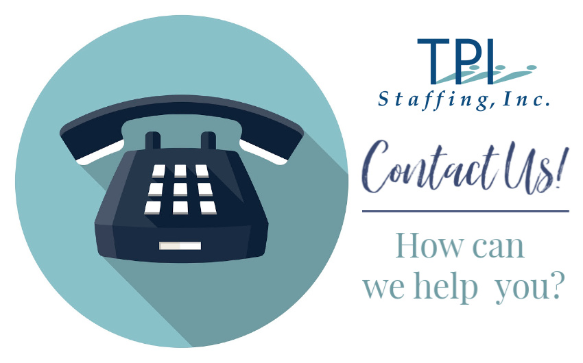 TPI Staffing Contact Us Page copy